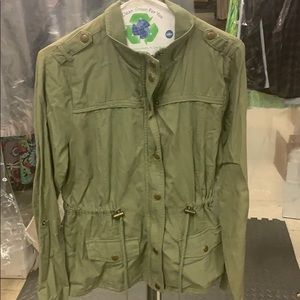 Awesome green jacket Ashley international